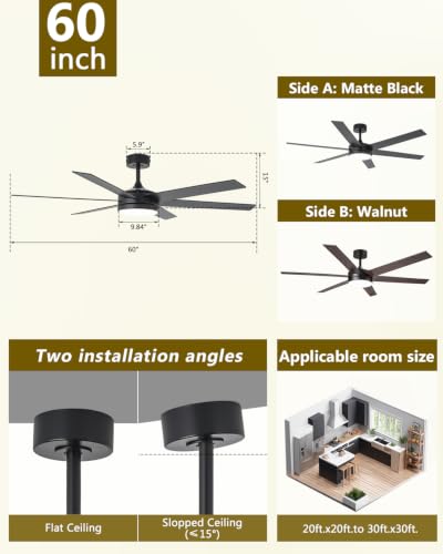 Large Ceiling Fan with Lights