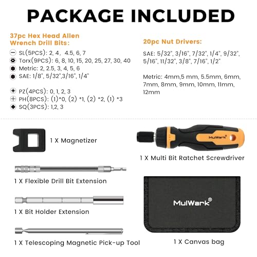Ratcheting Screwdriver Set