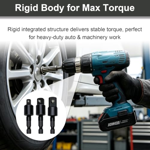 Impact Grade Socket Adapter Set 1 (6 Pcs)