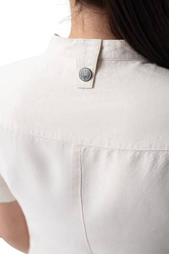Women's Cardiff Chef Coat (Oat / X-Large)