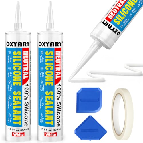 100% Waterproof Silicone Sealant Adhesive Caulking
