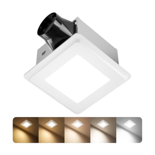 Bathroom Exhaust Fan with Light