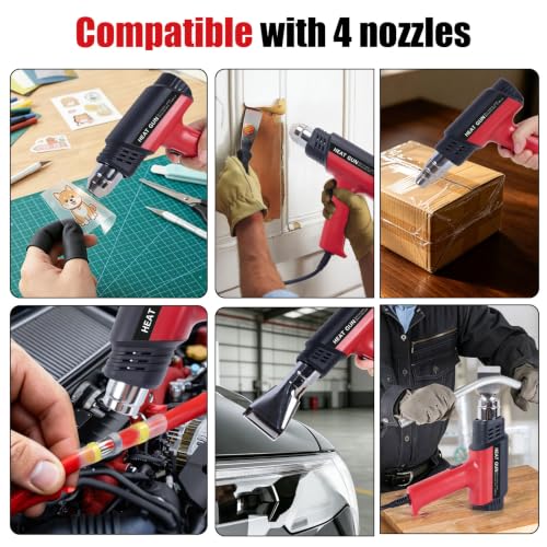 Heat Gun Kit with Heat Shrink PCS Solder Seal Wire Connectors