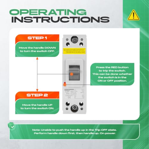 DC Breaker 300Amp (300A DC Breaker 1P)