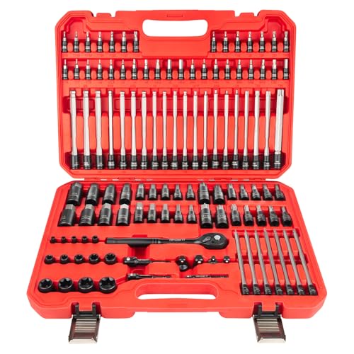 115Pc Torx & Allen Bit Socket Set 1 (115 pcs)