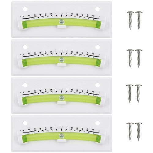 4Pack Black RV Level Bubble Self