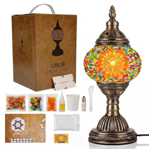 DIY Turkish Mosaic Lamp Kit with Gift Box