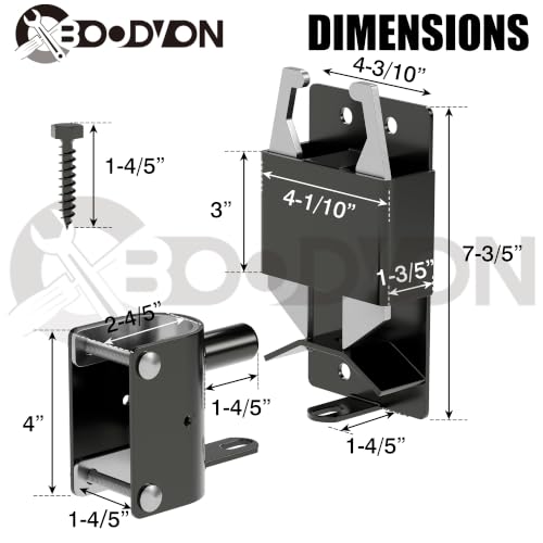 2 Way Heavy Duty Lockable Gate Latch