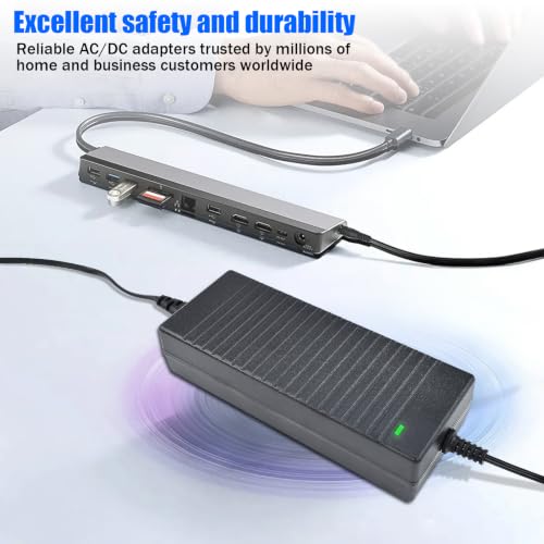 24V Power Supply AC to DC Adapter with 5.5x2.5mm DC Plug