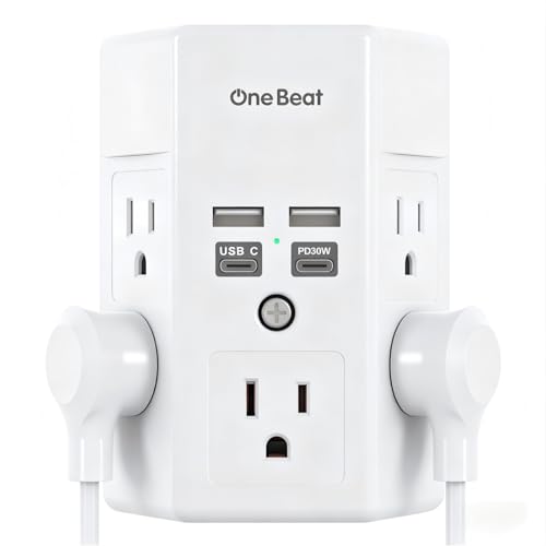 Surge Protector Wall Outlet Extender