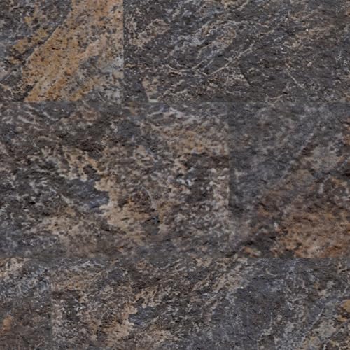 40 Sheet Flexible Stone Peel and Stick Backsplash Tile (Oxide / 3" x 11.8" (40-sheet))