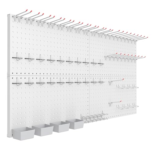 Garage Tools Organizer Boards Kit with Hooks