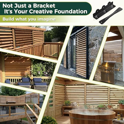 Privacy Louver Brackets Upgrade