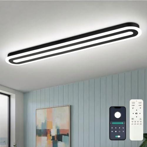 Modern LED Ceiling Light 39.4in