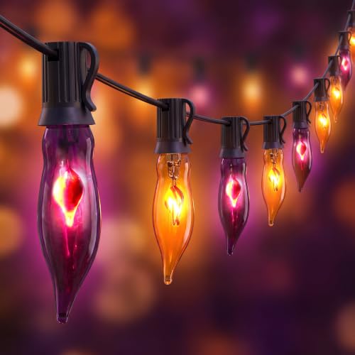 Halloween Flame String Lights Collection