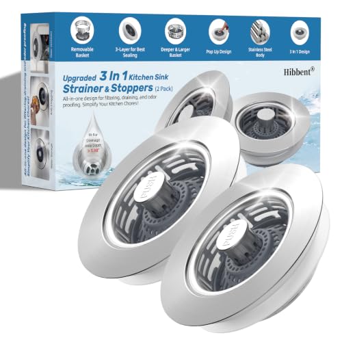Upgraded 3 In 1 Sink Strainer