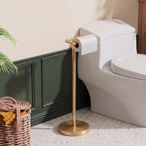 Freestanding Toilet Paper Holder Stand Free Standing