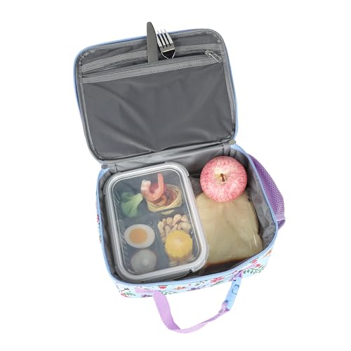 Disney Frozen Elsa and Anna Insulated Character Lunchbox (Frozen Elsa and Anna Blue)