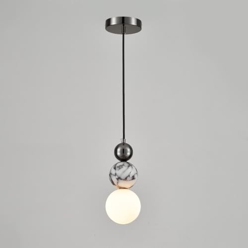 Modern Natural Stone Pendant Light