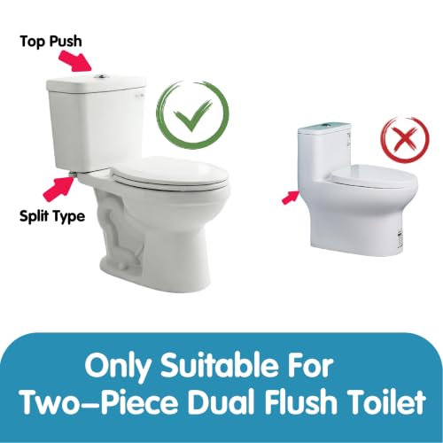 2 In Dual Flush Valve Replacement Kit for 2