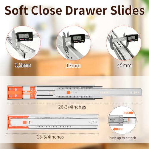 Soft Close Drawer Slides