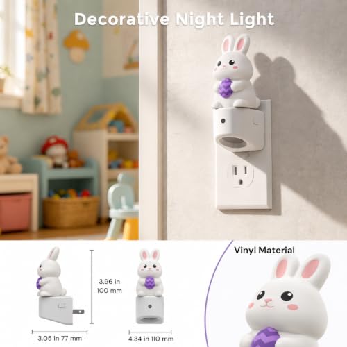 Night Light for Kids (Bunny / 2 Pack)
