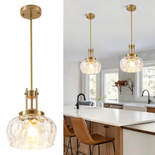 Glass Pendant Lights Kitchen Island