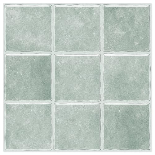 10 Sheet Zellige Look Peel and Stick Kitchen Backsplash