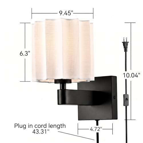 Plug in Wall Sconce