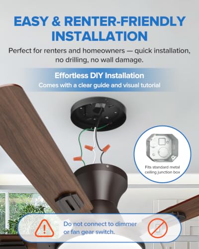 60" Ceiling Fan with Lights (Brown / 60 IN)