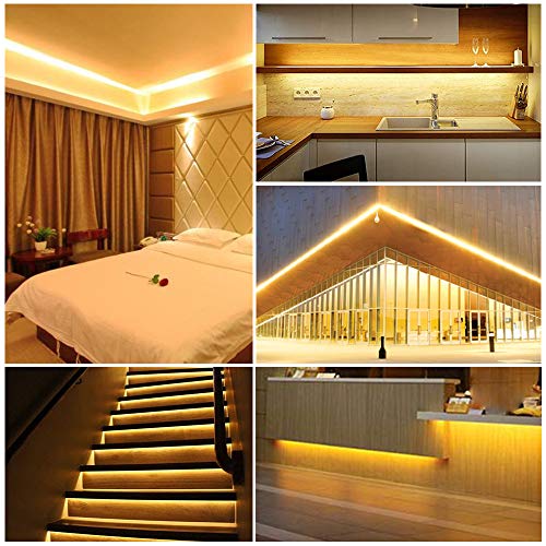 FCOB COB LED Strip Light Warm White 3000K (Warm White 3000K / 16.4FT)