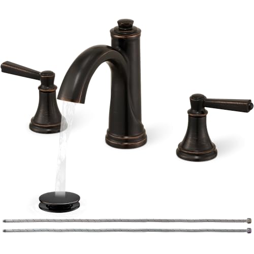 Brass Bathroom Faucet 3 Hole
