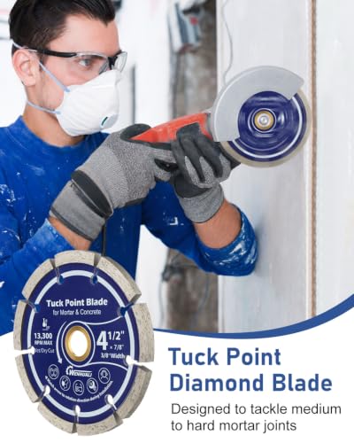 Diamond Tuck Point Blade for Concrete with 7