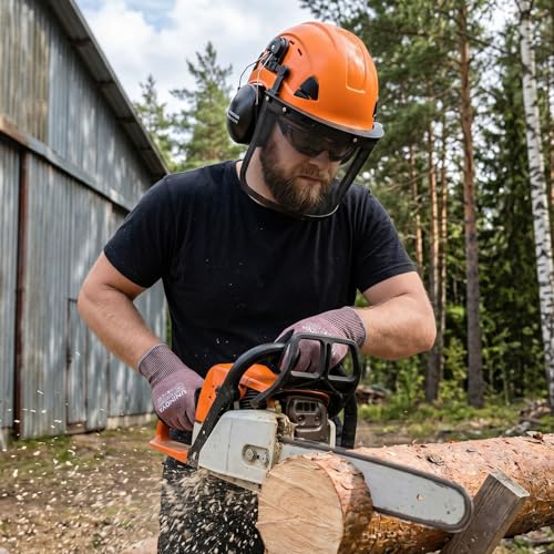 Chainsaw Helmet Kit with Face Shield
