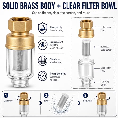 Water Filter for Washing Machine