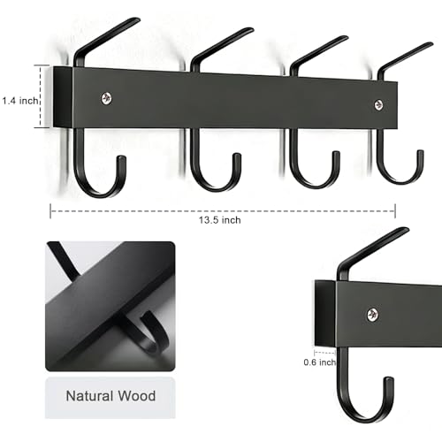 Wall Mount Purse & Coat Rack 2 Pack