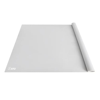 Extra Large Silicone Mat Kitchen Counter Heat Resistant Table Mat 36" x 24" | Place Mats, Countertop Protector , Thick Placemats Washable Silicone Mats for Kitchen Counter Dining Table Mat , Grey , Sapid