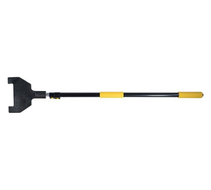 Mytee Products 8ft V Shaped Board Corner Protector Extension Handle - Edge Protector Pole for Flatbed, Adjustable Locking Clamps V Edge Sponge Hand Held Guards Handle