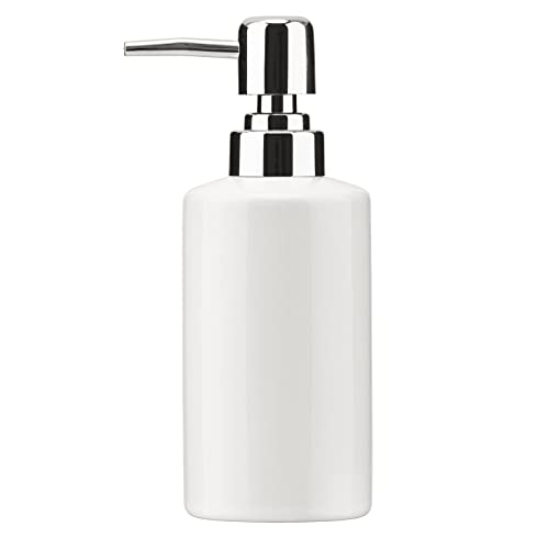 FE Soap Dispenser, 300ml/10oz Ceramic Liquid Soap... (White | Ceramic)