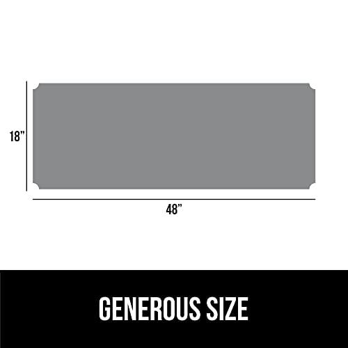 GORILLA GRIP ShelfGuard Wire Shelf Liner Compatible with Amazon Basics Shelving Unit, Set of 4 Waterproof Liners for Organizing Metal Rack Shelves, Kitchen Cabinets, Cupboard, Pantry, 18x48 Black