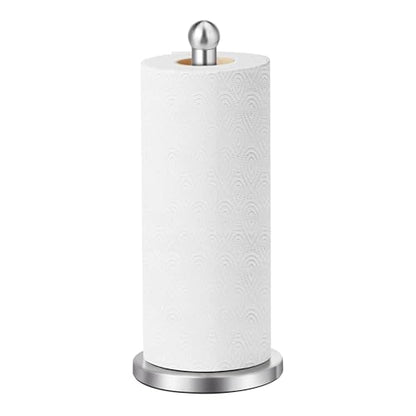 Kaishun Paper Towel Holder Countertop with Weighted Base for Standard Rolls