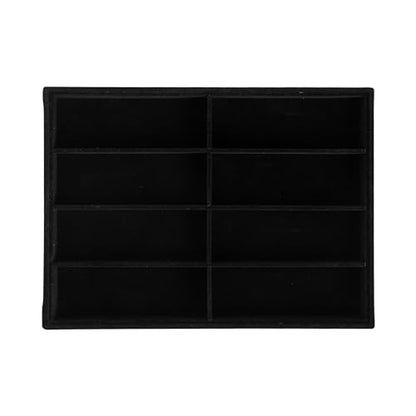 8-Slot Sunglass Organizer,Velvet Sunglass Holder for Drawer | Vanity Glass Holder,Sunglass Case For Multiple Sunglass,Sunglass Tray for Drawer,Sunglass Box for Women,Eyeglass Organizer