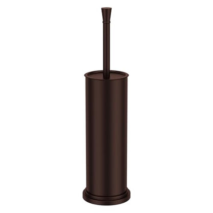 Toilet Brush and Holder Set：304 Stainless Steel Heavy Duty Toilet Bowl Brush，Removable Inner Bowl and Splash Protection，Bathroom Toilet Brush-Dense Bristles for Through Cleaning