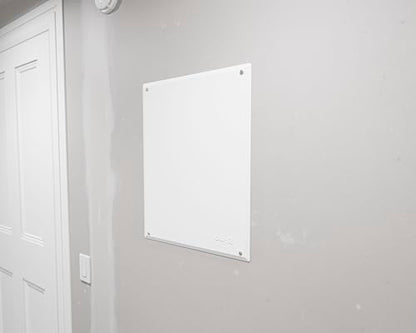 Legrand On-Q 20-Inch Structured Wiring Enclosure with Screw-On Cover, Durable Steel, Cable Management, Recessed or Surface Mount, Compatible with On-Q Accessories, Glossy White