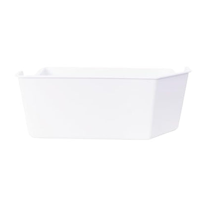 Kitchen Basics 101 240385201 Ice Cube Bucket Container Tray Storage Bin Compatible with Frigidaire Kenmore Electrolux 7240385201 AP2116228 891419, AH430380, EA430380, PS430380 (Refrigerator, Bin ONLY)