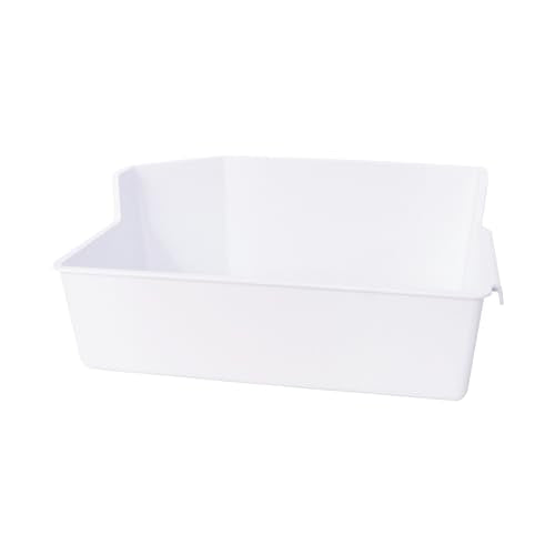 Kitchen Basics 101 240385201 Ice Cube Bucket Container Tray Storage Bin Compatible with Frigidaire Kenmore Electrolux 7240385201 AP2116228 891419, AH430380, EA430380, PS430380 (Refrigerator, Bin ONLY)