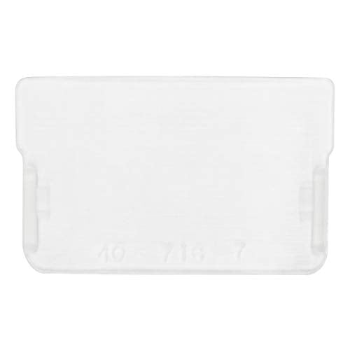40716 Plastic Width Dividers for Small Drawers in... (16 Count | White | Plastic)