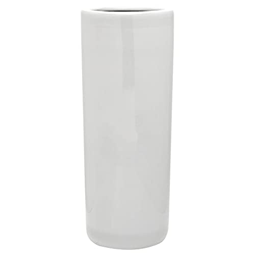 Red Lantern 24" Antique White Porcelain Umbrella Stand