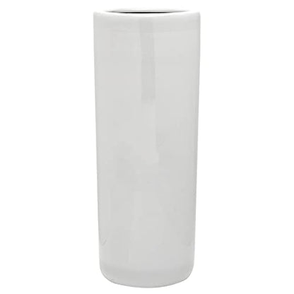 Red Lantern 24" Antique White Porcelain Umbrella Stand