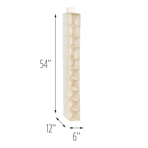 Honey Can Do 10 Shelf Shoe Org, Natural SFT-01254 Natural
